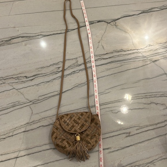 Vintage Leather & Suede Handbag - Picture 15 of 16